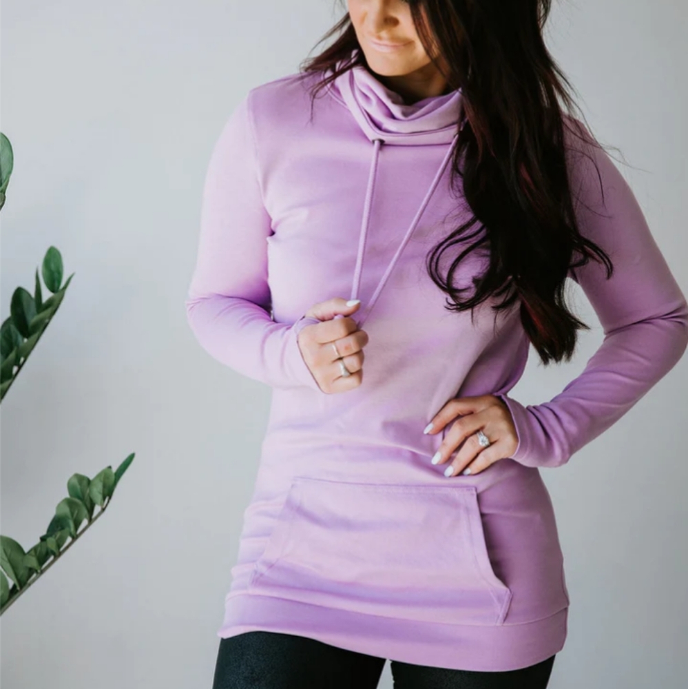 Lavender Women's Tunic Top